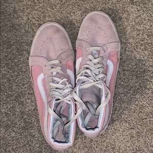 Pink High Top Vans